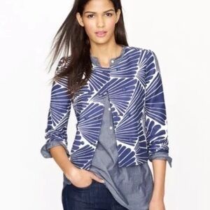 J.CREW Fanfarre Blazer Jacket Size 00